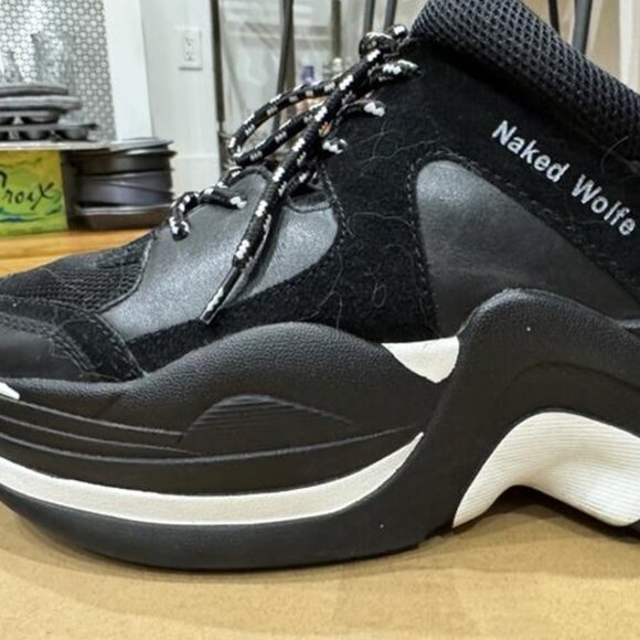 NAKED WOLFE PLATFORM DOUBLE TRACK SNEAKERS - Picture 6 of 6